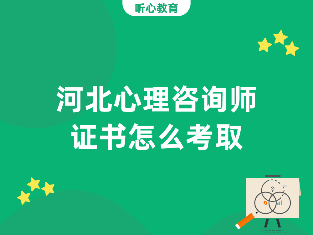 河北心理咨询师证书怎么考取？